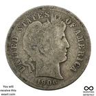 1906 O Barber Dime X-1683