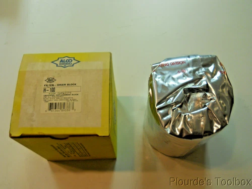 New Alco High Acid and Water Removal Filter Core, Drier Block, H-100