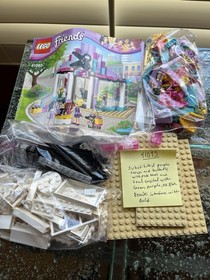 Lego Friends 41093 And 41035 Complete Build Set Substituted A Few Accessories.