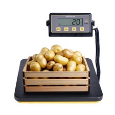 400lbs Commercial Scale Digital Receiving Scale with Anti-Slip Aluminum Platf...