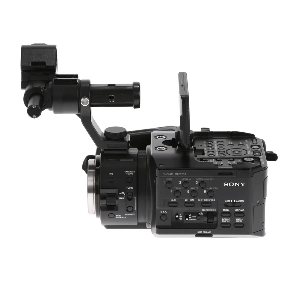 SONY NEX-FS100J NXCAM Camcorder 580h Ver.2.00 USED FROM JAPAN - Image 2 of 4