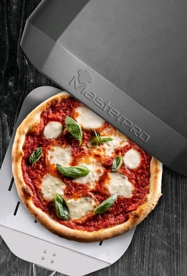 Set MasterPro Pizza Oven forno a gas funzione di cottura rapida a 500 °C  - Bild 2 von 3
