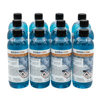 Richter Chemie Scheibenfrostschutz Konzentrat −60 °C 12 X 1 L Frostschutz Winter