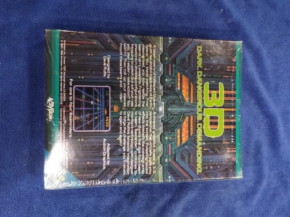 Colecovision - Beamrider 1984 Vintage Collectable. Brand New Factory Sealed. - Image 3 of 4