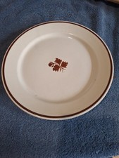 Royalstone China Wedgewood England 8.75" Diner Plate Tea Leaf