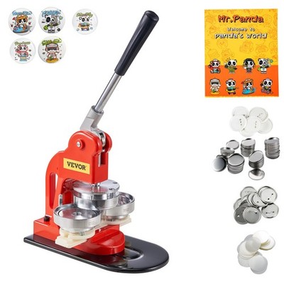 Button Maker Machine, 75 mm (3 inch) Badge Punch Press Kit, Children DIY Gifts P
