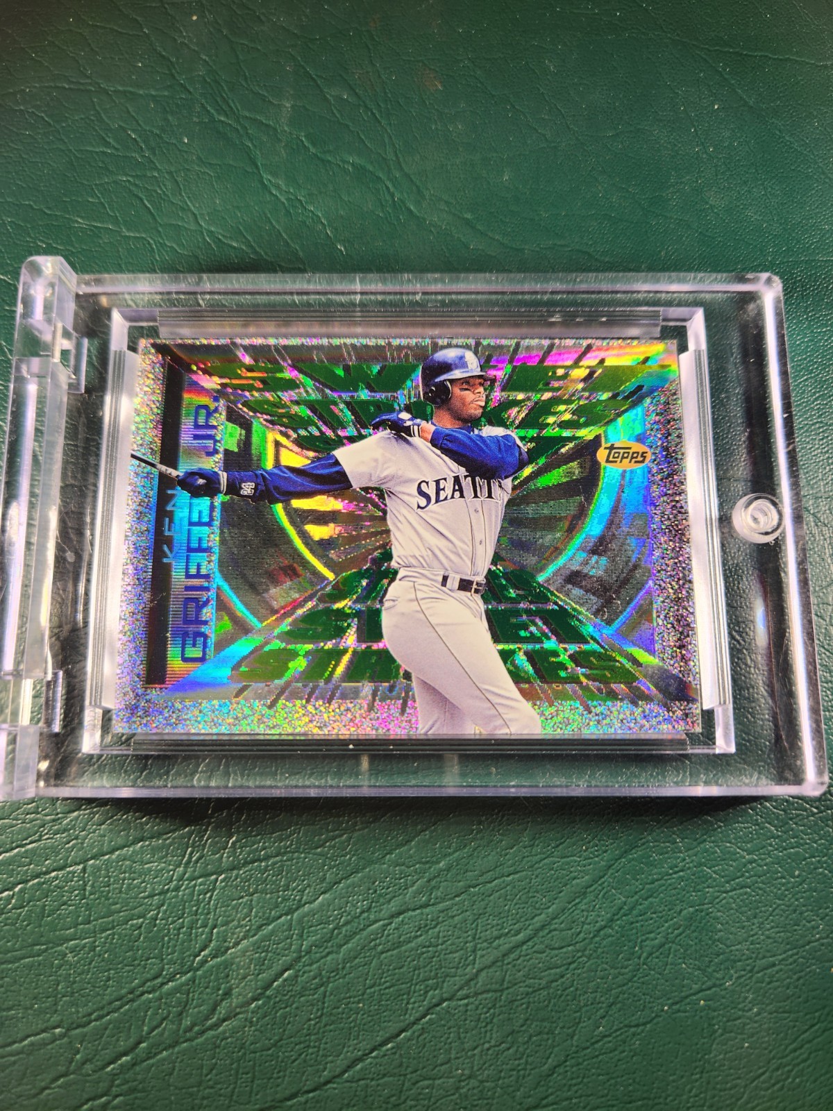 1996 Topps Ken Griffey Jr Sweet Strokes Rare Insert MINT