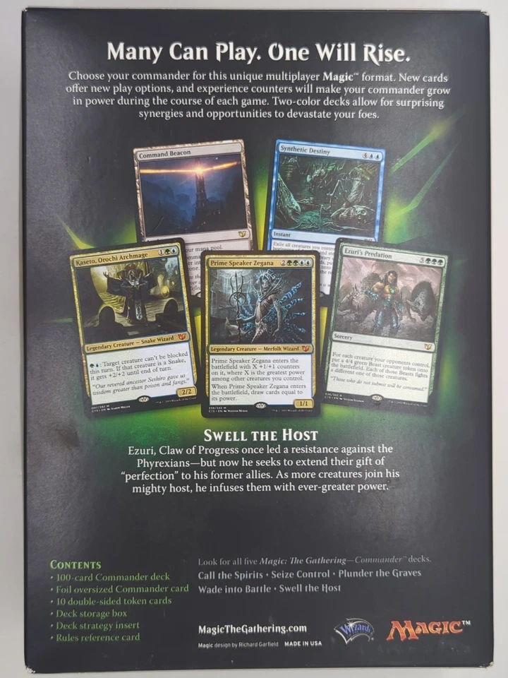 Swell the Host 2015 Commander Factory Sealed 📦 Small Seller Fast Free Shipping! - Image 2 of 4