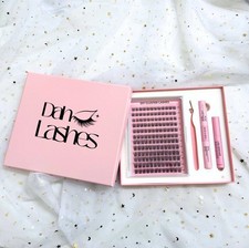 Dah Lashes DIY Cluster Eyelashes Kit Full Volume Black