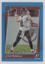 2021 Panini Donruss Optic Rated Rookie Aqua Prizm 174/299 Kyle Trask #209 2h5