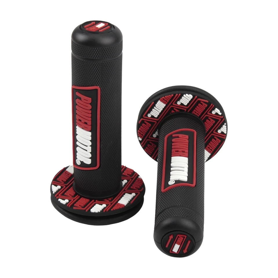 Motocross Rubber Grips 7/8" 22mm 24mm Handlebar Protection Universal Accessories - Image 3 of 4