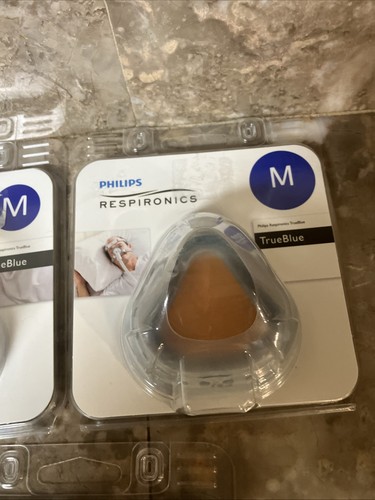 3 Philips Respironics TRUEBLUE Gel Cuscino Maschera Taglia Media NUOVISSIME - Foto 3 di 4