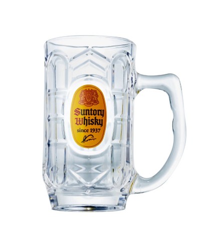 Suntory Kaku Highball Mug - Classic Japanese Whisky Mug Kakubin