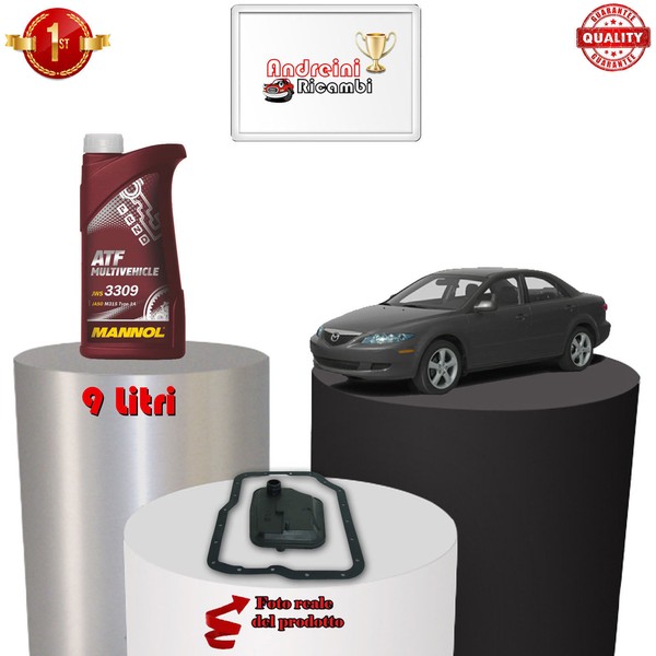 Set Filter Austausch Automatisch Und ÖL Mazda 6 2.0 Von 89KW 121CV 2004-> 1715-image