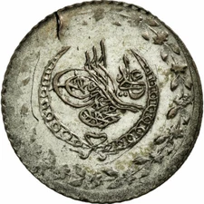 [#73419] Coin, Turkey, Mahmud II, 10 Para, EF(40-45), Silver, KM:587