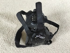 asics conquest headgear