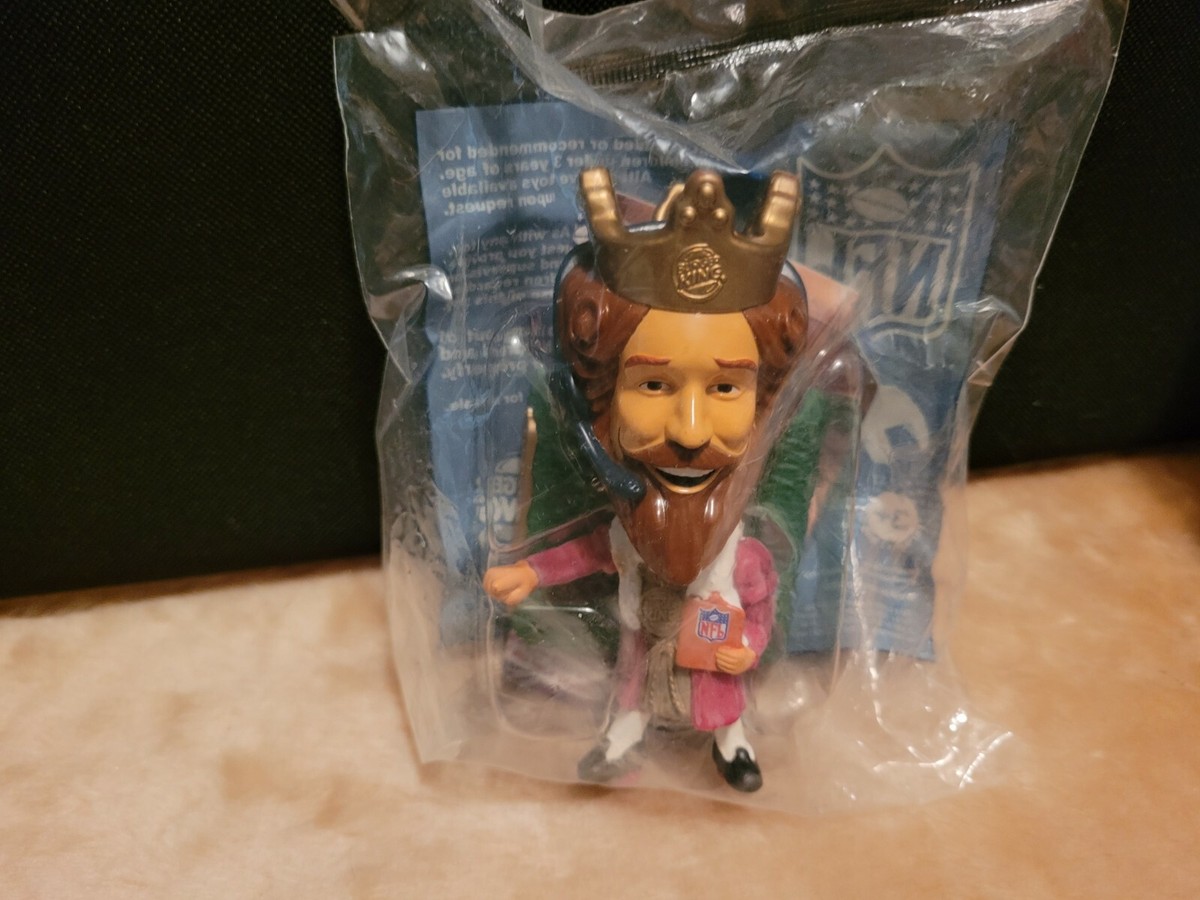 Burger King NFL KING bublehead Toys Complete Set, Lot Of 8