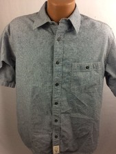 Polo Jeans Co Ralph Lauren Men's Size M Short Sleeve Button-Front Shirt B5-8