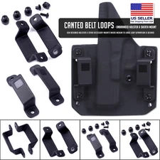 Canted Belt Loops - Unbranded - (Holster/Sheath/Item Mount) - (Sold in Pairs)