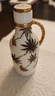 3.5 H . Porcelain Hand Painted Salt Shaker White 22 K Gold Gilt, Royal Worcester — photo 6