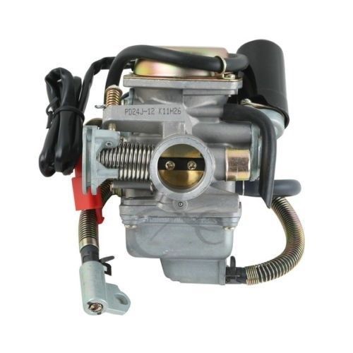 Gy6 125cc 150cc Performance Carb PD24 Free GAS FILTER Moped Scooter ATV Go Kart Gy6 125cc 150cc Performance Carb PD24 Free GAS FILTER Moped Scooter ATV Go Kart