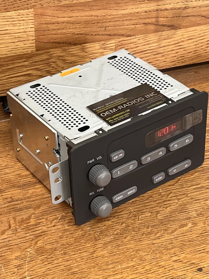 Radio AM/FM Pontiac Sunfire Grand Am Aztek Montana 2000-2005 como nuevo desbloqueado OEM Foto 3 de 4