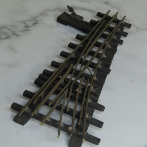 Bassett Lowke O Gauge 3 Rail All Brass Track Point 40cm - Picture 3 of 3