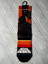 Stance x Star Wars Darth Vader by Jaz Socks A555D23DAR Large Orange Space Dust