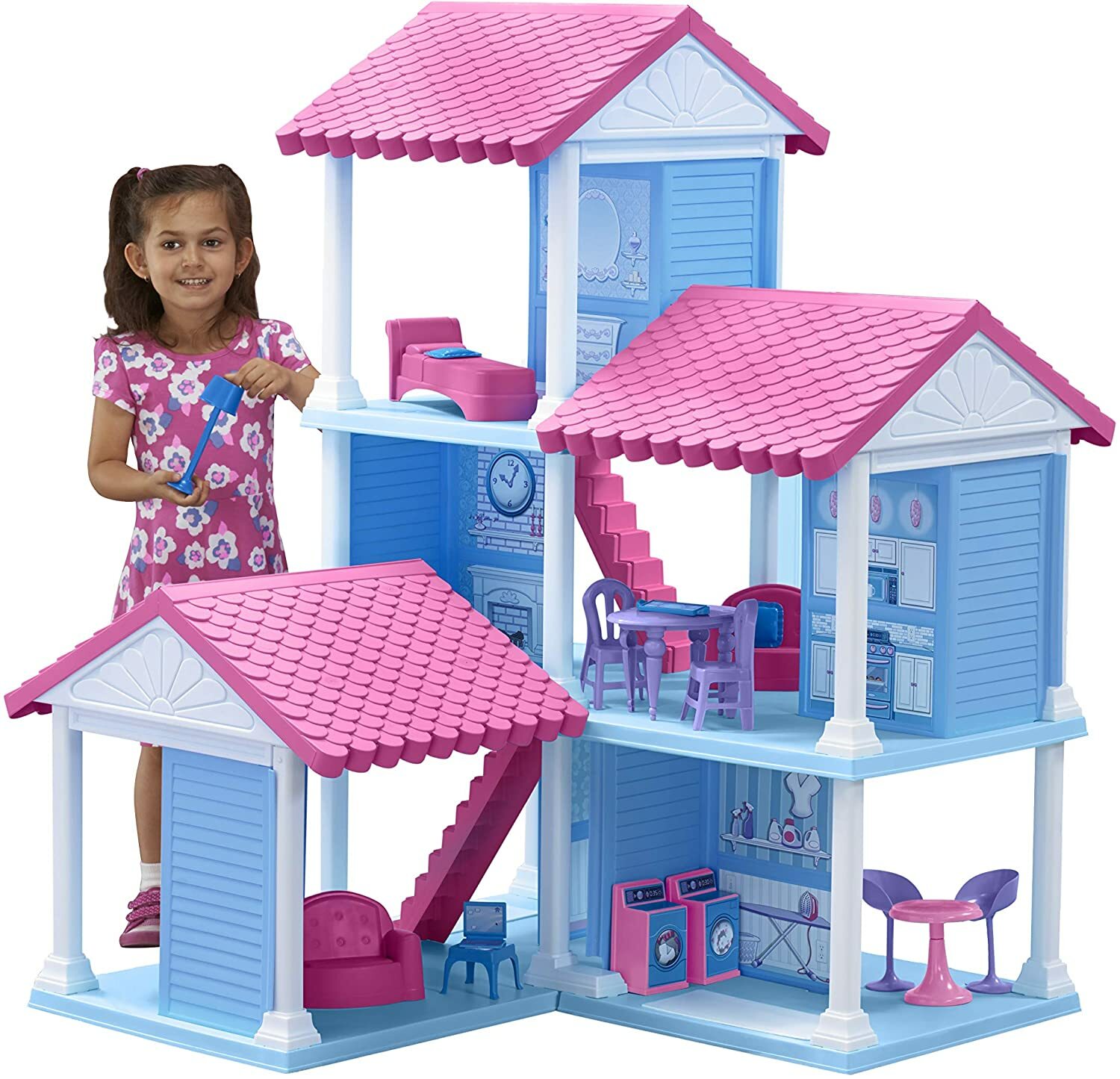 barbie house plastic