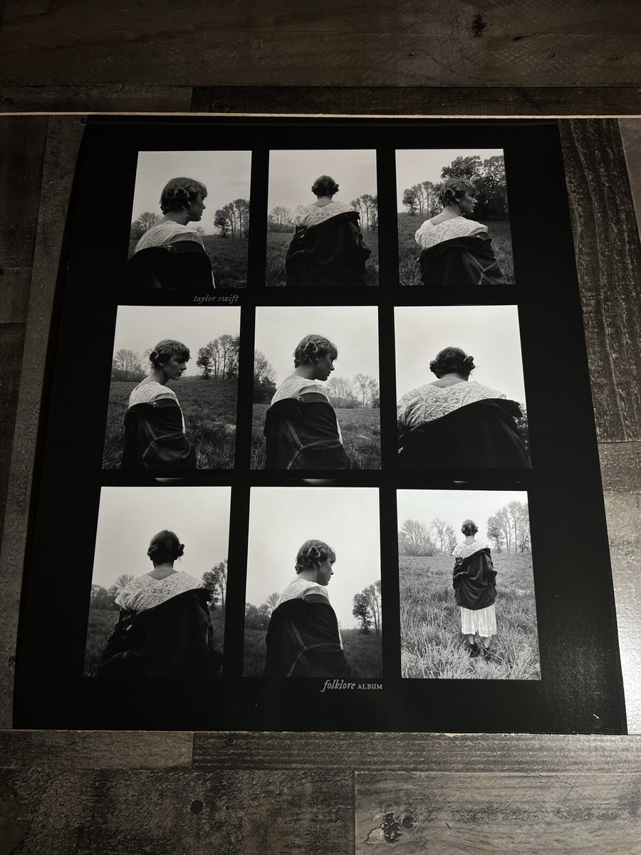 Taylor Swift folklore レア ポスター/ リトグラフ Taylor Swift Folklore Our Love Will Be Passed On Lithograph Poster