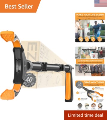 40'' Folding Grabber Reacher - Rugged Gripper for Disabled & Seniors - Heavy Duty