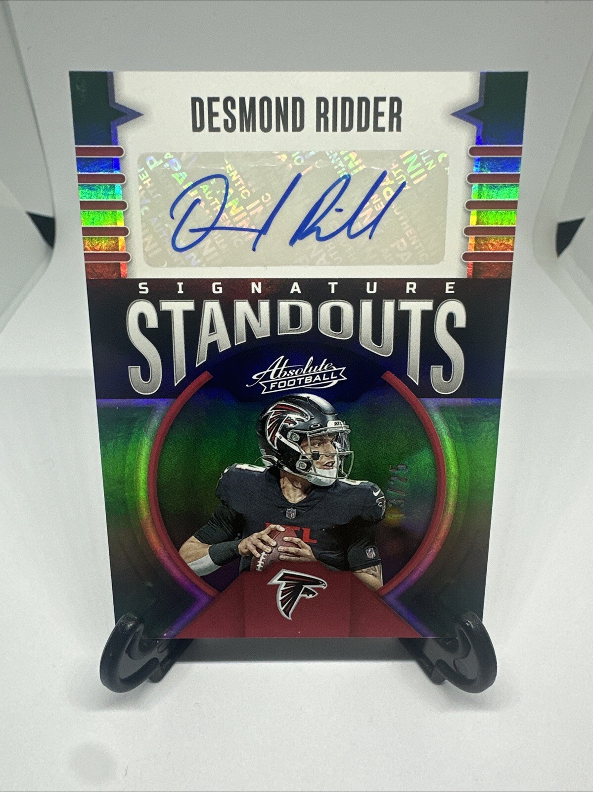 2023 Panini Absolute - Signature Standouts Desmond Ridder #SS-7 Green ...