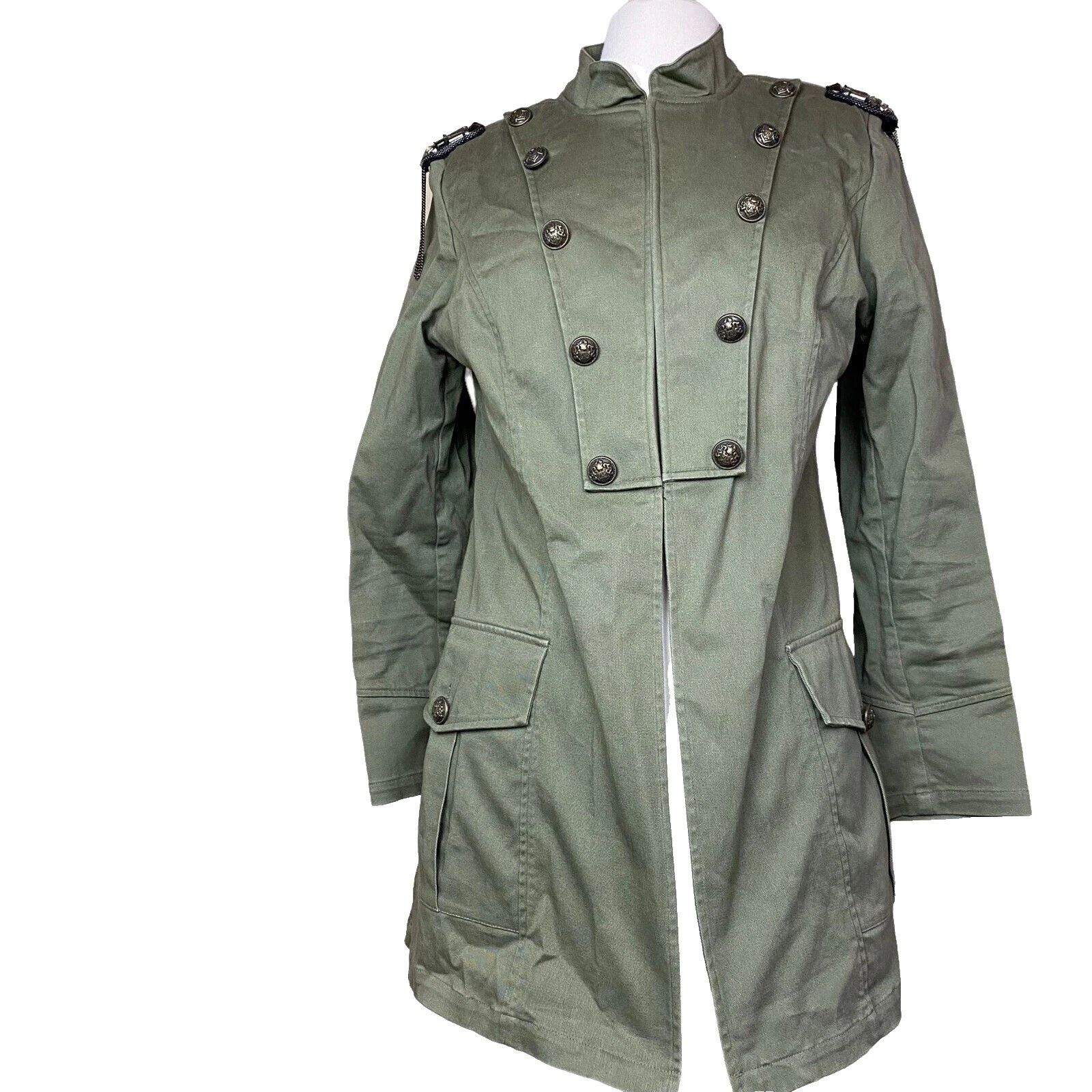 Soft Surroundings Military Jacket Solid Coats, Jackets & Vests for Women