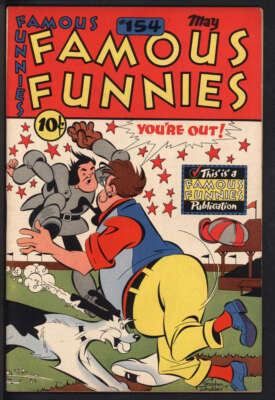 FAMOUS FUNNIES #154 8.5 // EASTERN COLOR COMICS 1947
