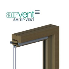 Airvent Tipvent 2700mm2 Equivalent Area Vent and Hood Set - Screw Only
