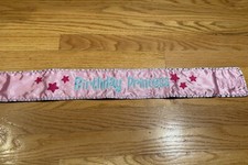 Amscan PINK BIRTHDAY PARTY SASH BIRTHDAY PRINCESS