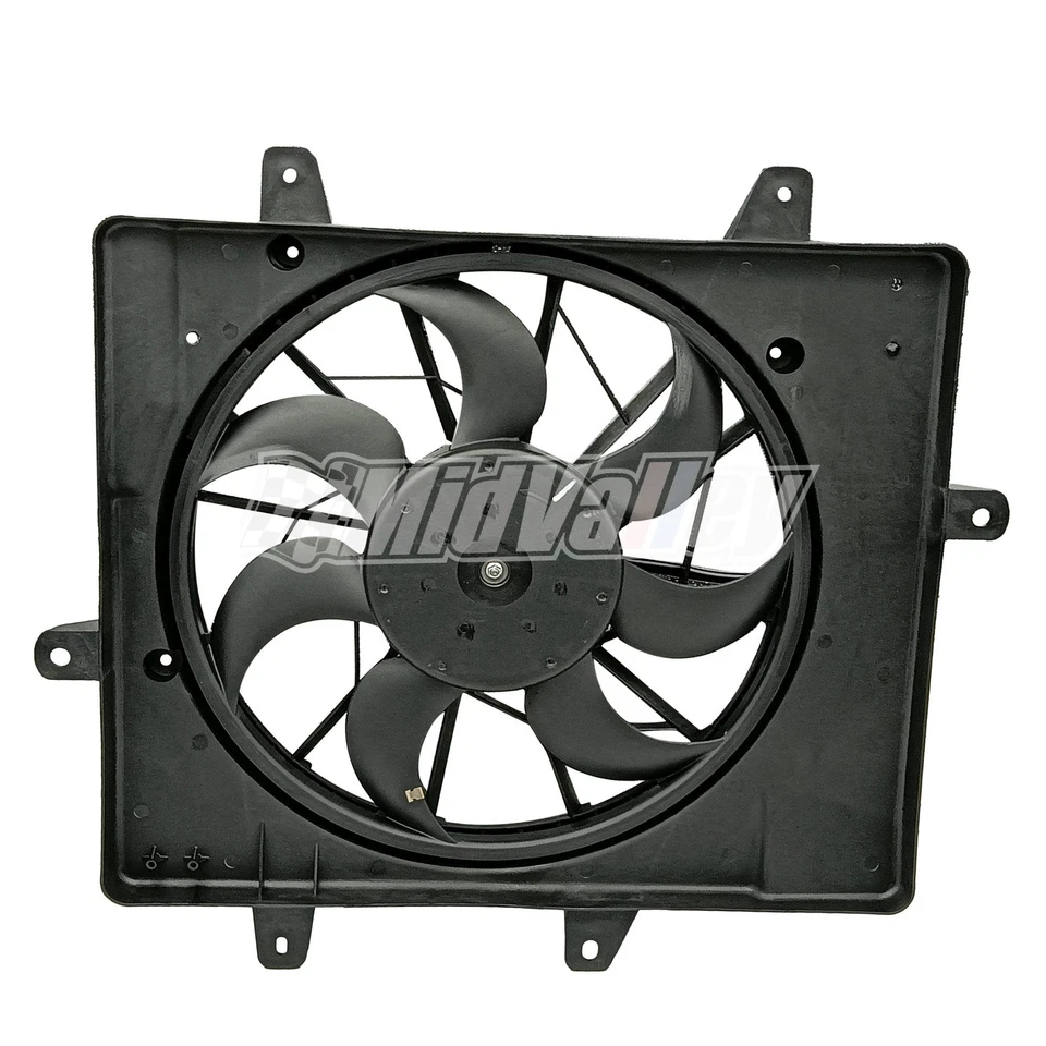 Conjunto de ventilador de refrigeração para radiador Chrysler PT Cruiser 2006-2010 - Imagem 3 de 4