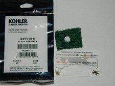 GENUINE Kohler breather filter K241 K301 K321 K341 Cub Cadet,Wheel Horse, JD ect