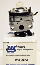 GENUINE OEM Walbro WYL-242 Carburetor fits Ryobi  MTD Troybilt  Craftsman