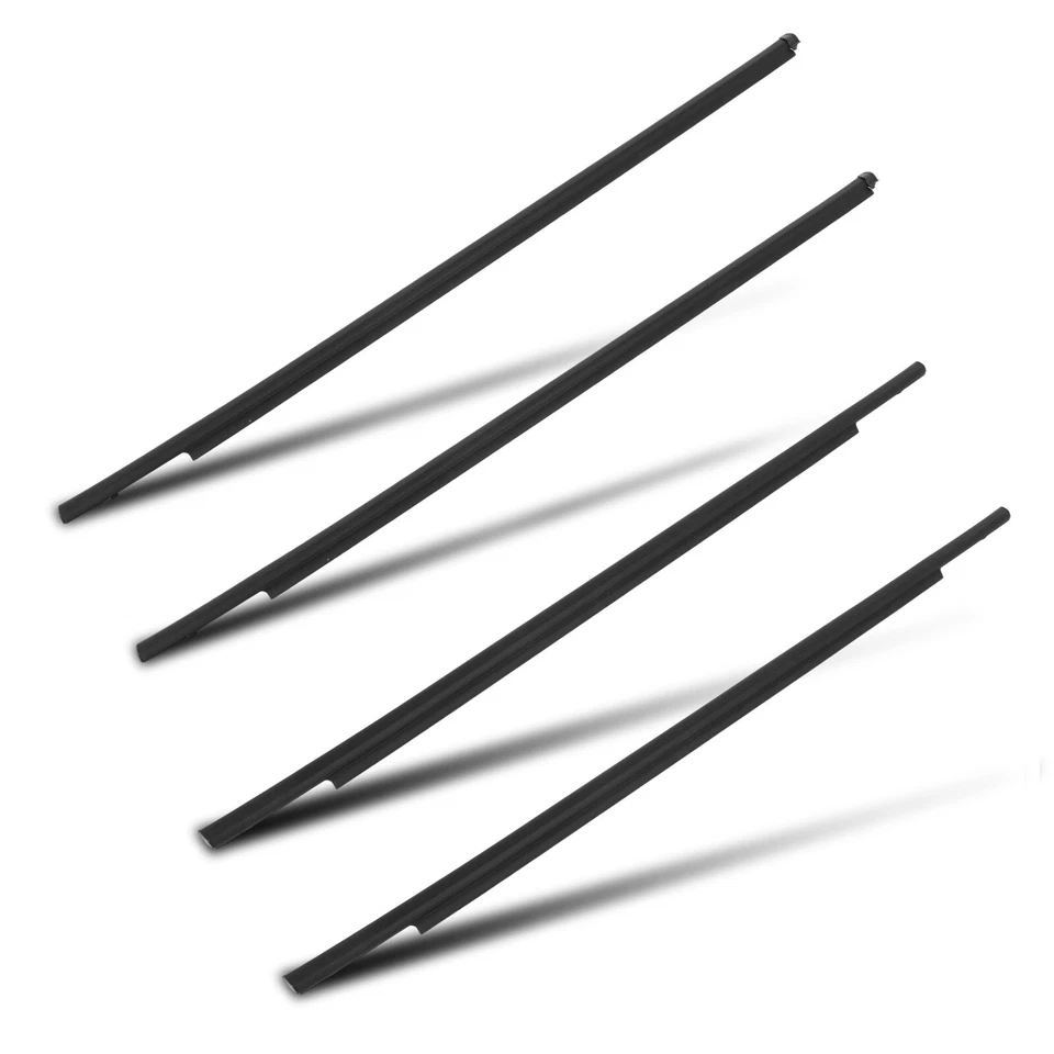 Moldura de cinturón de sellado de ventana de puerta deportiva para Mitsubishi Outlander 2011-2023 Foto 2 de 4