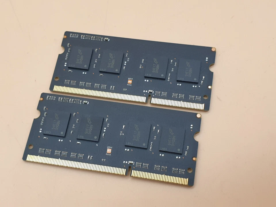 Micron MT8KTF51264HZ-1G9E2 4GB 1Rx8 1.35V 204-Pin SODIMM X2 IMAC RAM SL12 - Image 4 of 4