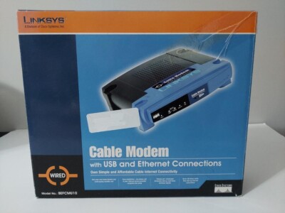 LINKSYS - Cable Modem - BEFCMU10 with USB & Ethernet Connections