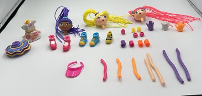 LOT of Betty Spaghetty Dolls w Parts 1997  31 Pieces