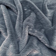 SHORT PILE Plush Faux Fur Fabric Soft Luxury Animal Material 150cm Wide