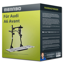 Menabo Fahrradträger Cobra Plus für Audi A6 Avant Typ 4G/C7 - 3 Fahrräder NEU