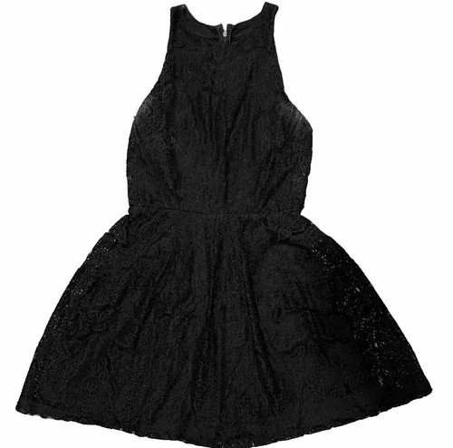Mossimo Womens Size Small Black Dress Sleeveless Zip V Neck - Picture 2 of 11