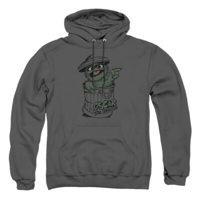 Sesame Street Oscar the Grouch Hoodie or Sweatshirt Men s Licensed S-3XL