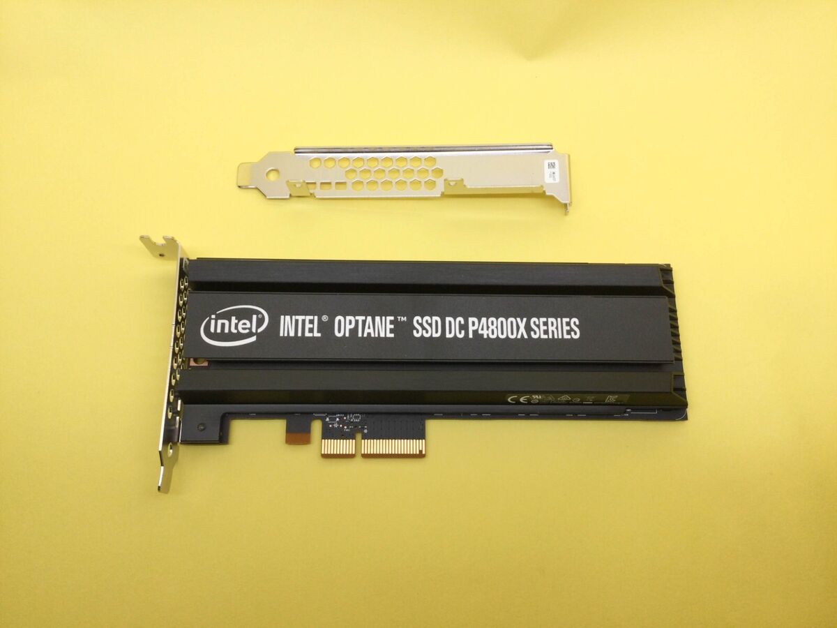 Intel Optane DC P4800X Series 375GB PCIe NVMe Solid State Intel Optane DC P4800X Series 375GB PCIe NVMe Solid State