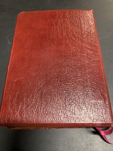 Holy Bible KJV Rhema Study Bible Kenneth Hagin GuenuiLeather 1985 Rare holy-bible-kjv-rhema-study-bible-kenneth-hagin-guenuileather-1985-rare