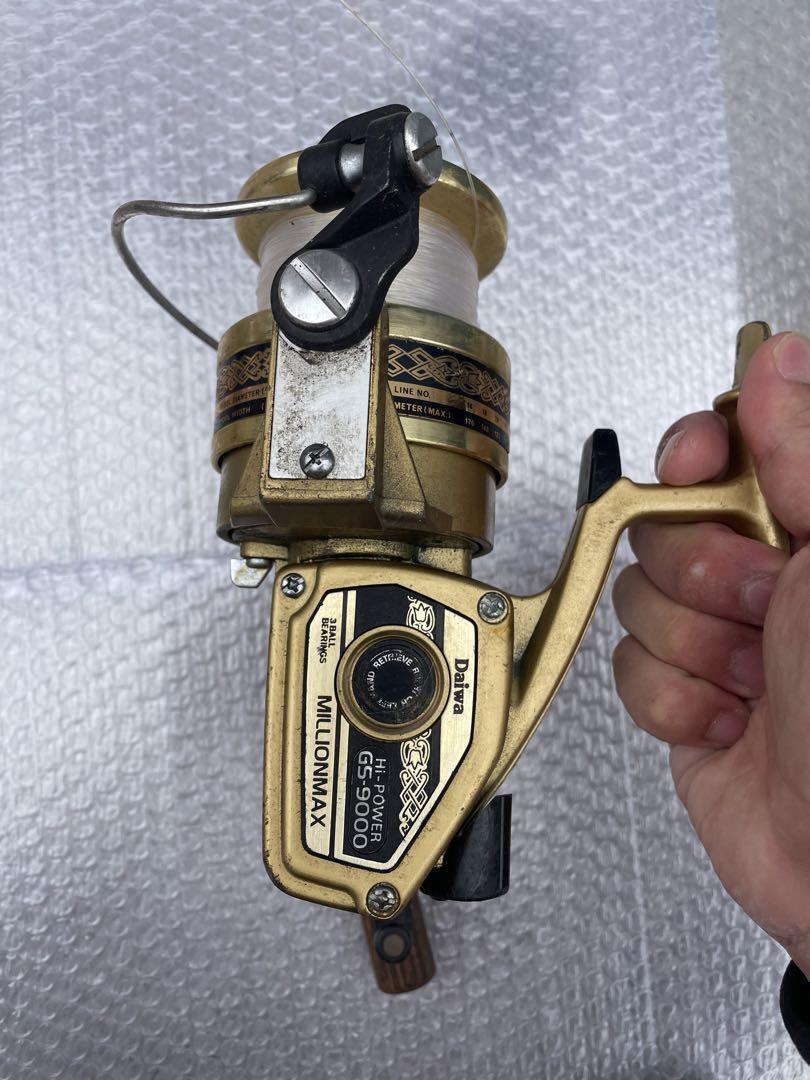 Daiwa GS-9000 MILLIONMAX Spinning Fishing Reel From Japan Daiwa GS-9000 MILLIONMAX Spinning Fishing Reel From Japan